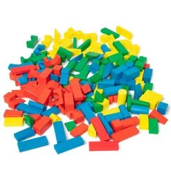 Melissa & Doug 200 Piece Wood Blocks Set