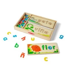 Melissa & Doug Spanish See & Spell Learning Toy