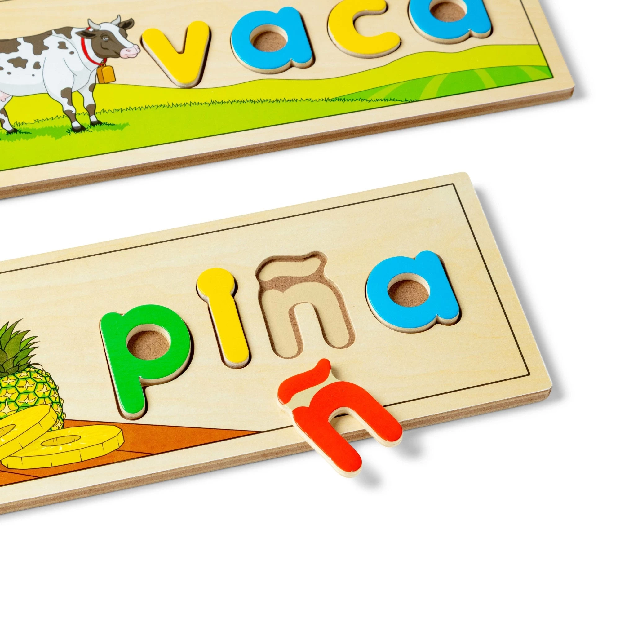 Melissa & Doug Spanish See & Spell Learning Toy - Image 4