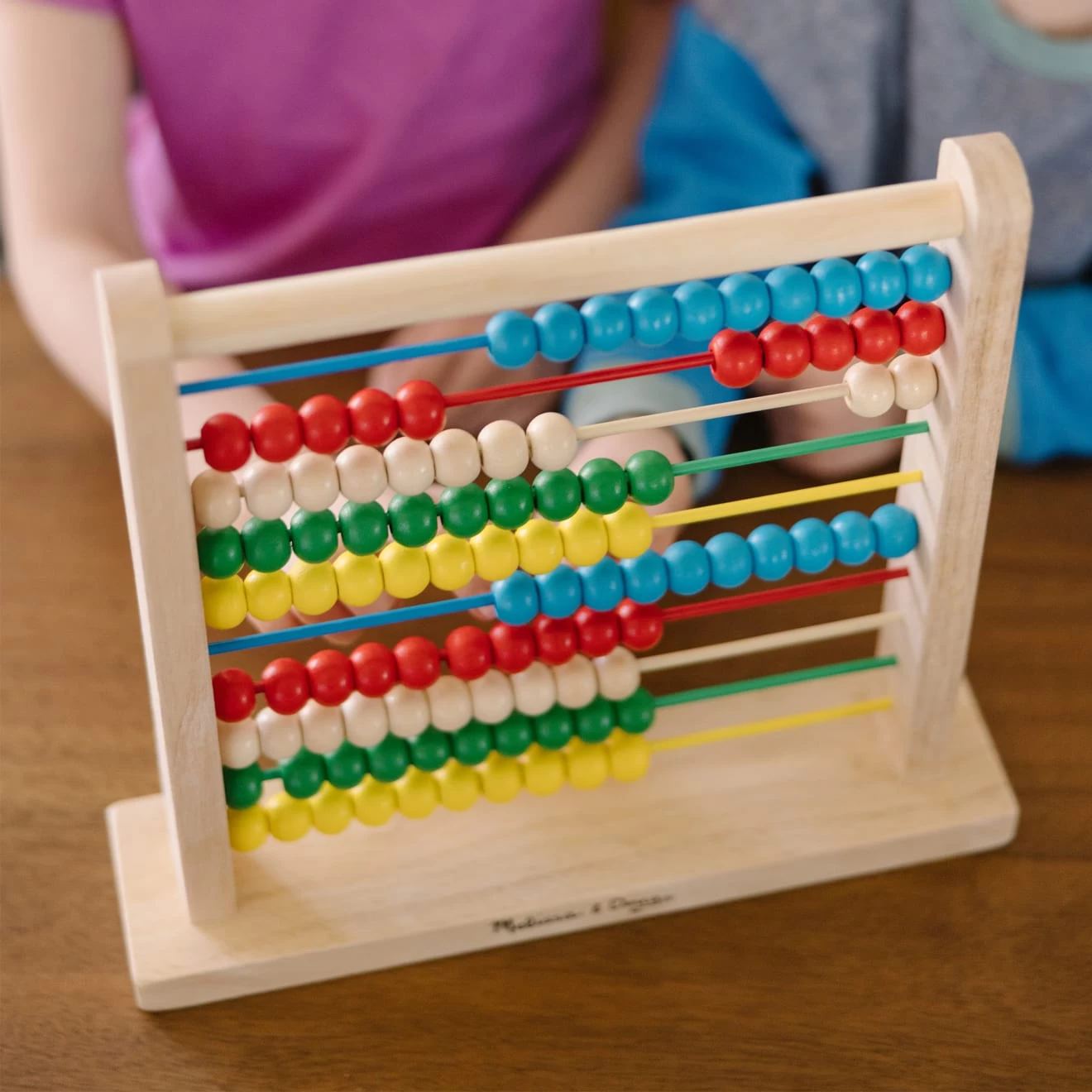 Melissa & Doug Abacus Classic Wooden Toy - Image 5