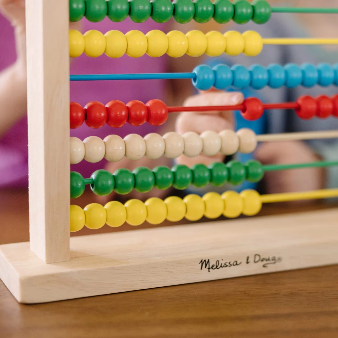 Melissa & Doug Abacus Classic Wooden Toy - Image 9