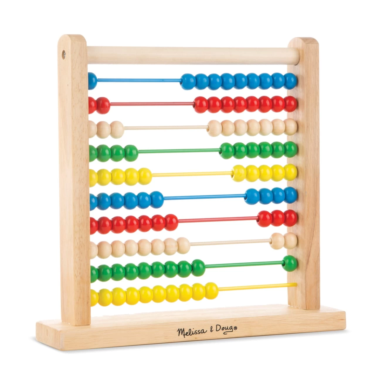 Melissa & Doug Abacus Classic Wooden Toy - Image 4