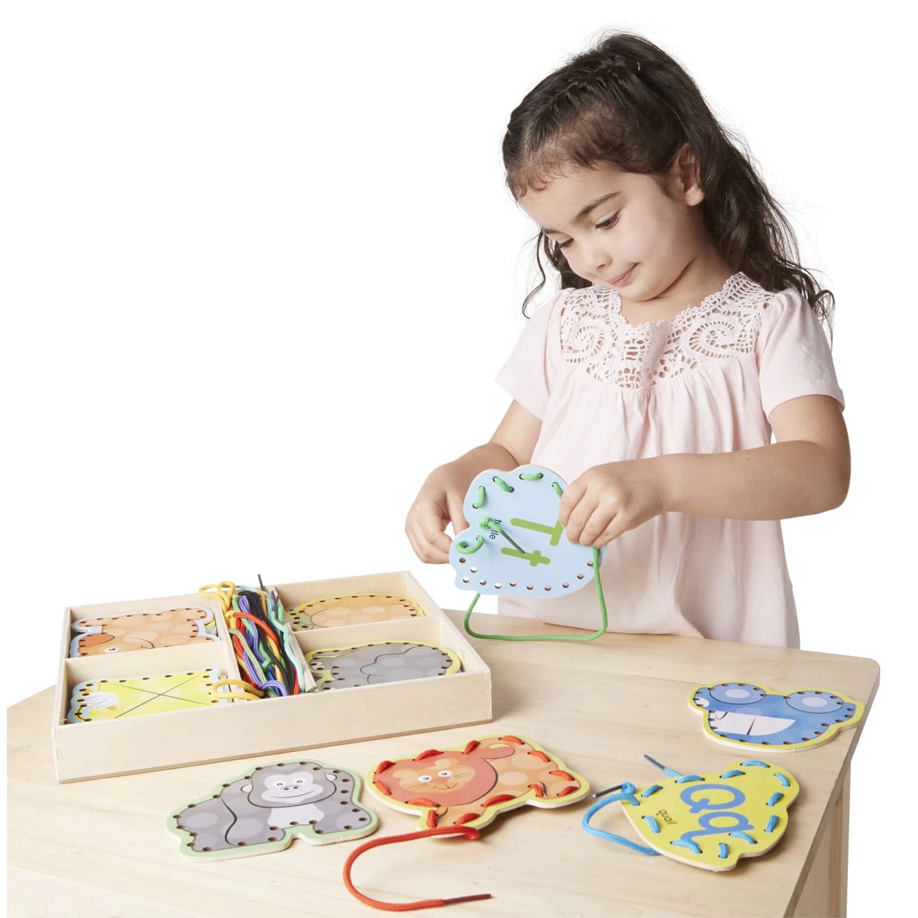 Melissa & Doug Alphabet Lacing Cards - Image 8