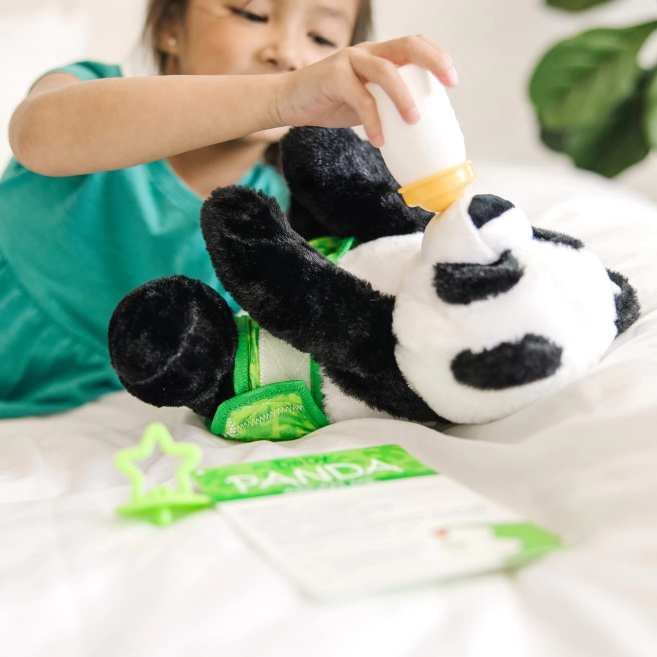 Melissa & Doug Baby Panda Stuffed Animal - Image 2