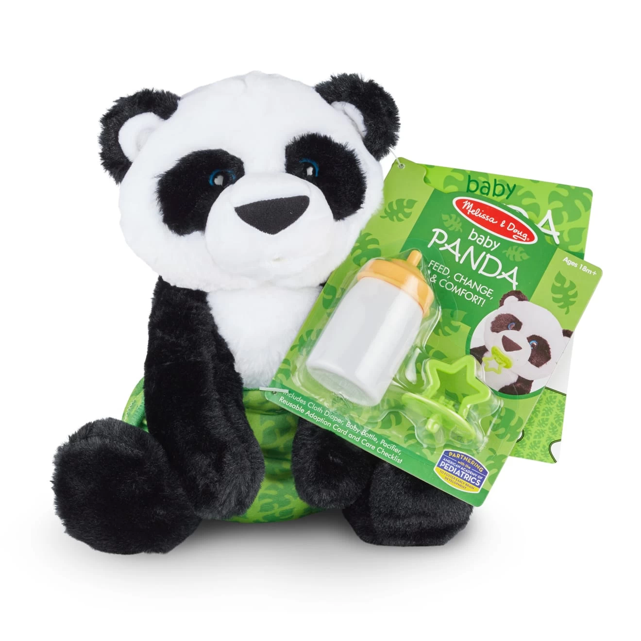 Melissa & Doug Baby Panda Stuffed Animal - Image 3