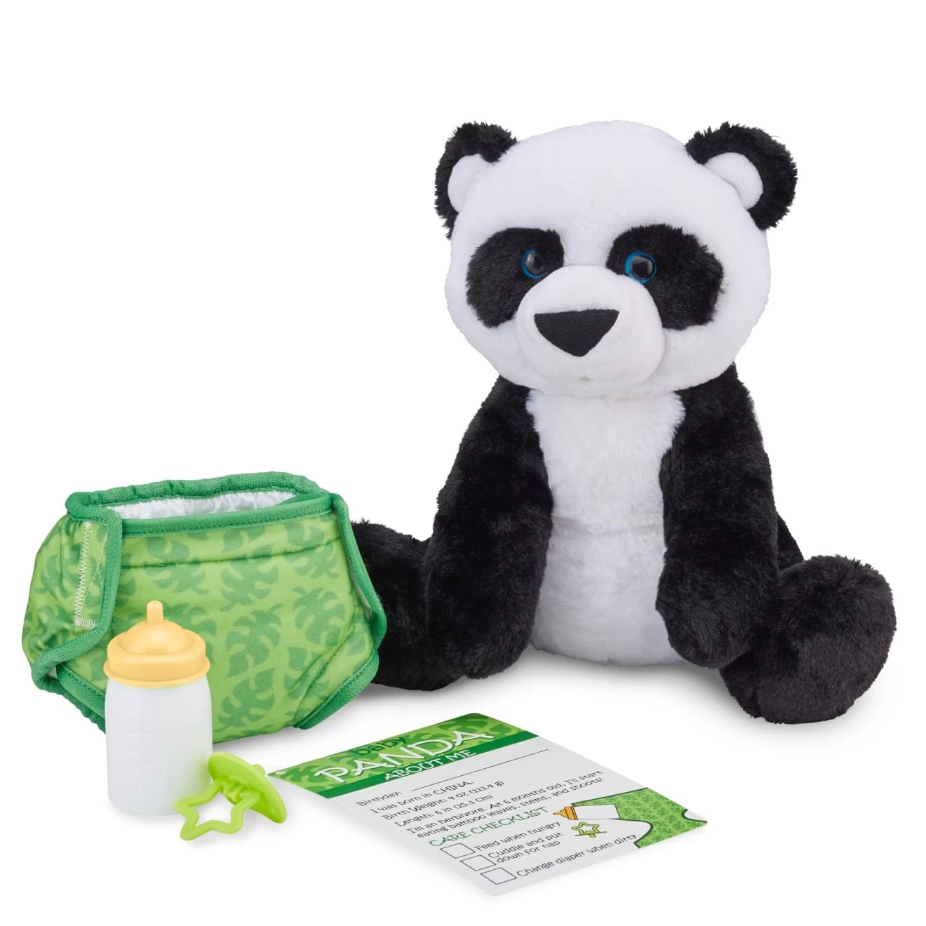 Melissa & Doug Baby Panda Stuffed Animal - Image 9