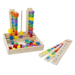 Melissa & Doug Bead Sequencing Set Classic Toy
