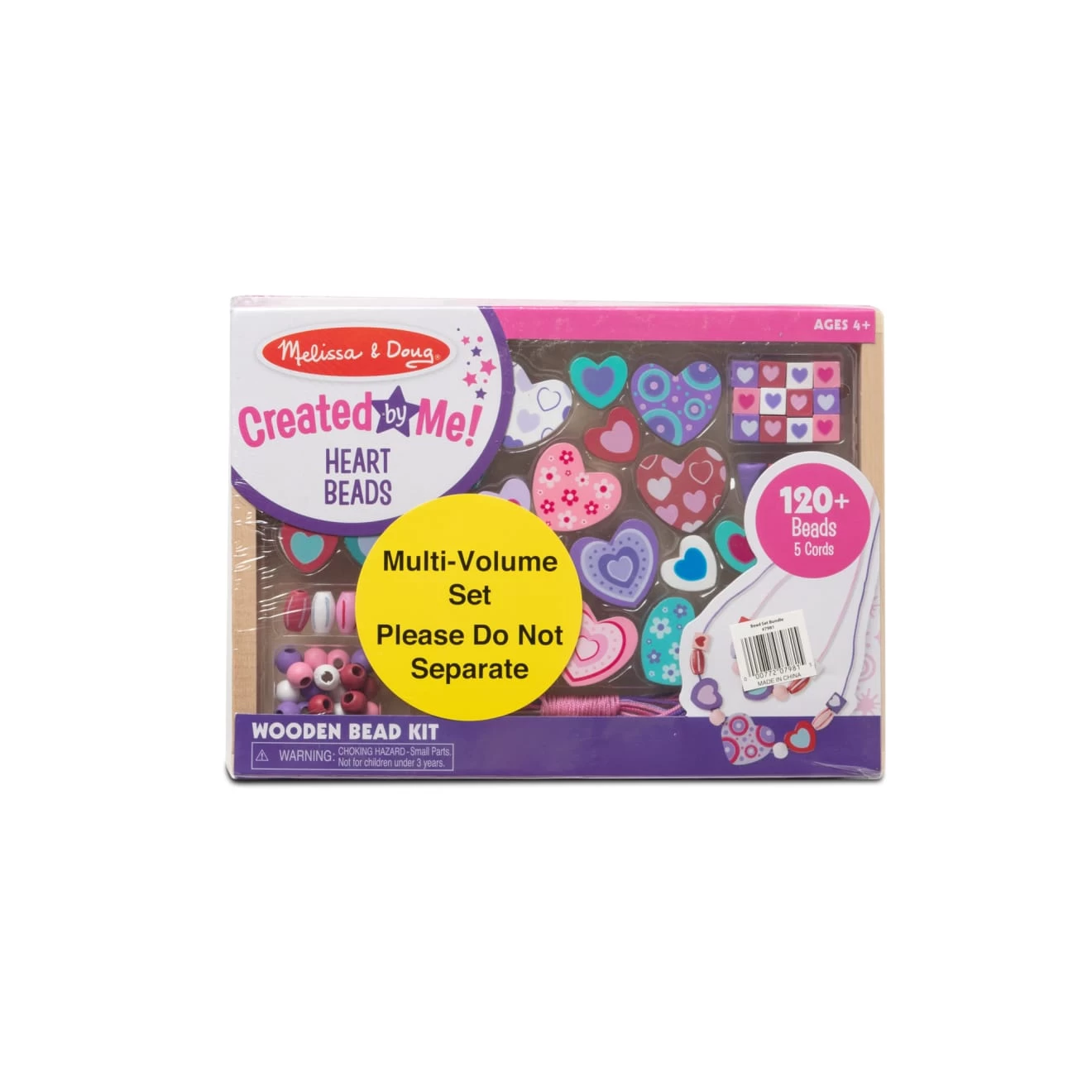 Melissa & Doug Sweet Hearts And Butterfly Friends Bead Set Bundle - Image 3
