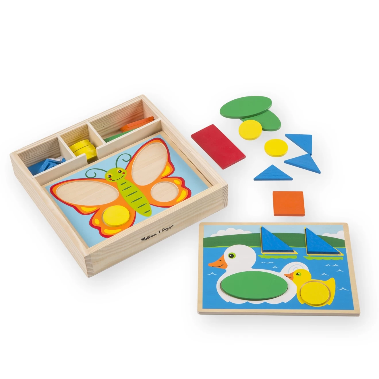 Melissa & Doug Beginner Pattern Blocks - Image 9