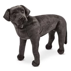 Melissa & Doug Black Lab Giant Stuffed Animal