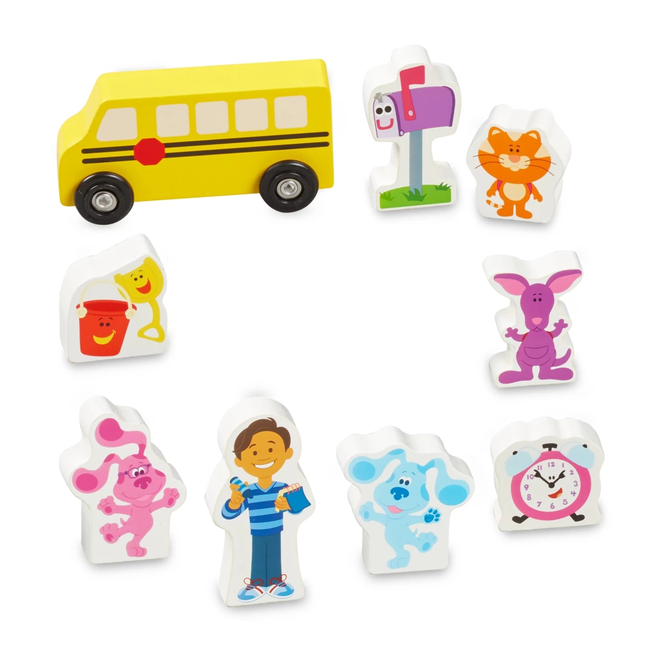 Melissa & Doug Blue's Clues & You! Blue's Neighborhood Activity Rug - Image 4