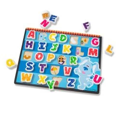 Melissa & Doug Blue's Clues & You! Wooden Chunky Puzzle - Alphabet