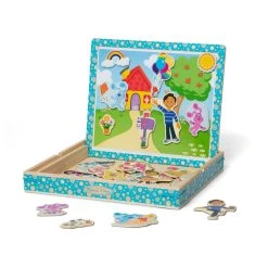 Melissa & Doug Blue's Clues & You! Wooden Magnetic Picture Game