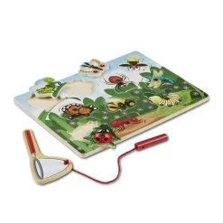 Melissa & Doug Bug-Catching Magnetic Puzzle Game