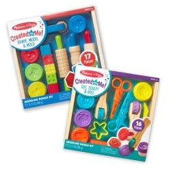 Melissa & Doug Clay Activity Bundles - Shape, Model, Mold, Cut, Sculpt & Stamp