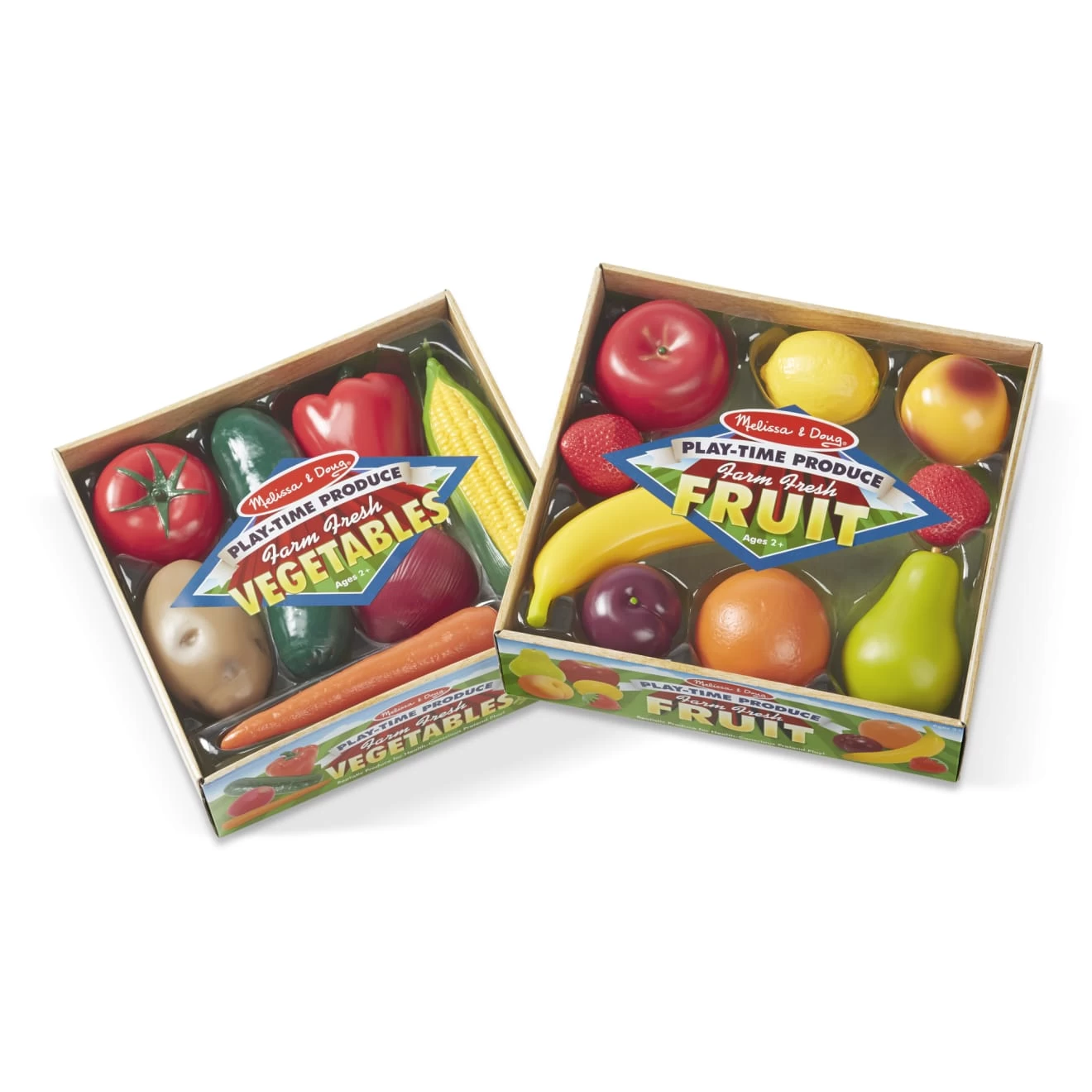 Melissa & Doug Combo Fruit & Veggies Set - Image 3