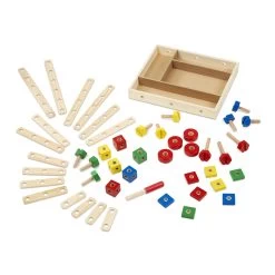 Melissa & Doug Construction Building Set In A Box