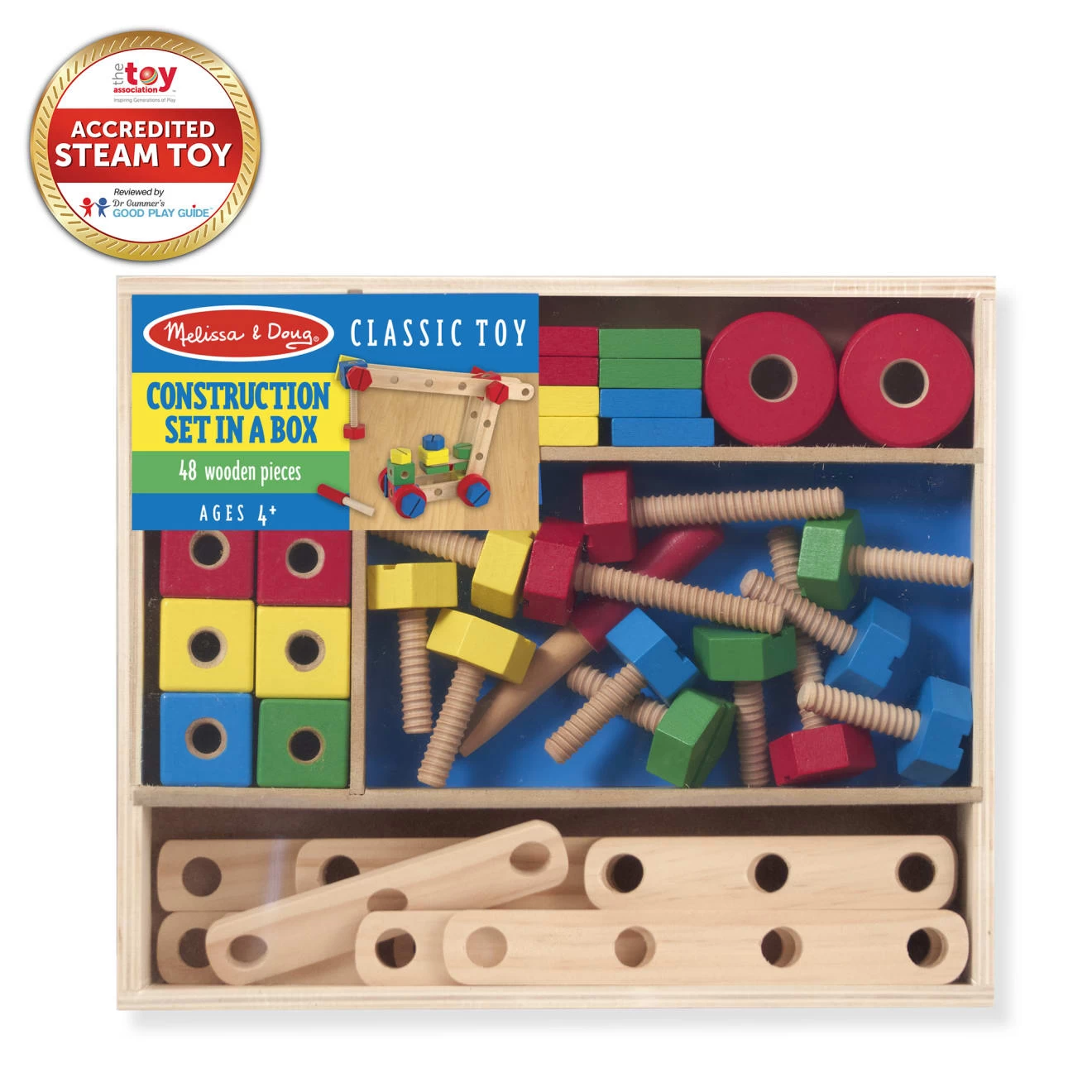 Melissa & Doug Construction Building Set In A Box - Image 3