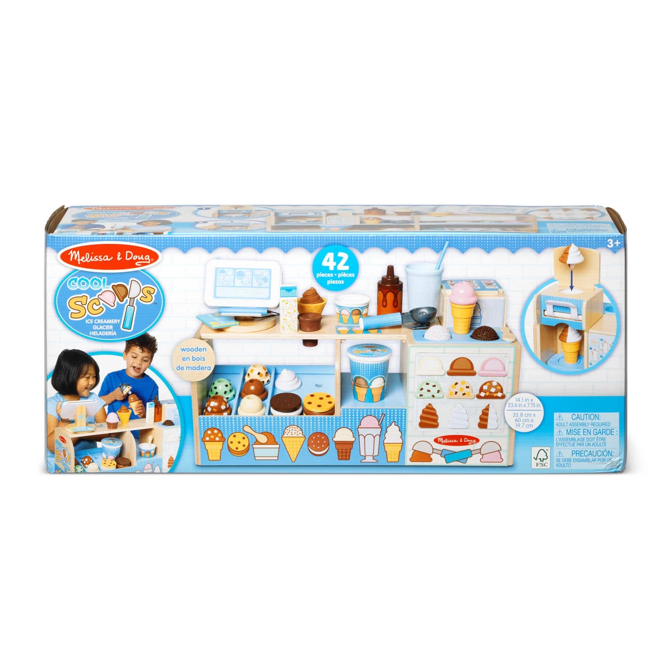 Melissa & Doug Cool Scoops Ice Creamery - Image 3