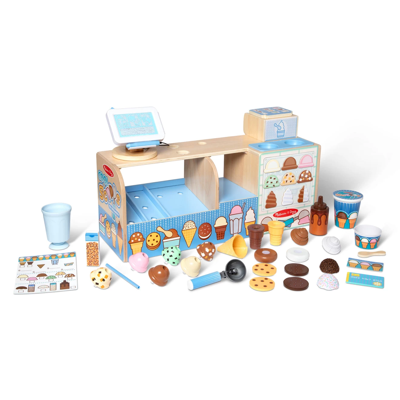 Melissa & Doug Cool Scoops Ice Creamery - Image 4