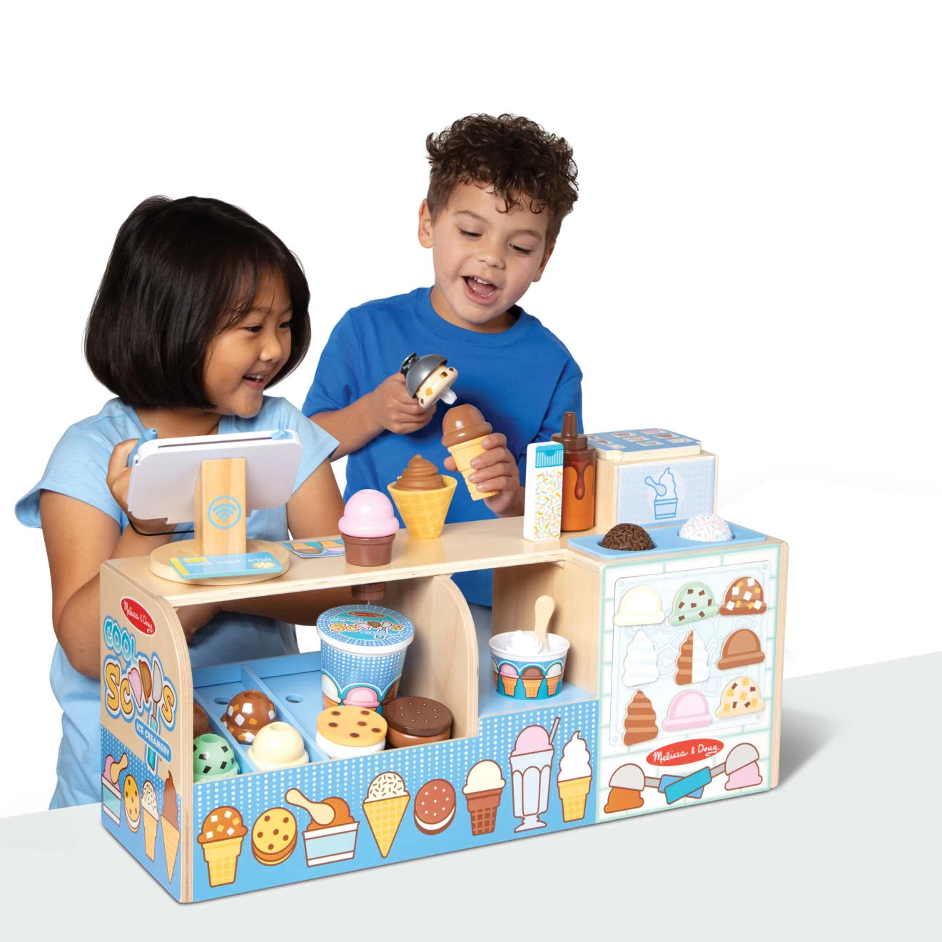 Melissa & Doug Cool Scoops Ice Creamery - Image 8