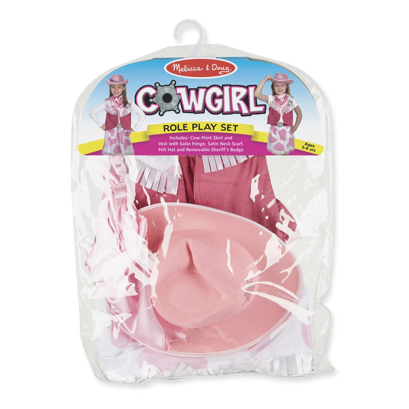 Melissa & Doug Cowgirl Role Play Costume Set - Image 3