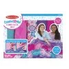 Melissa & Doug Created By Me! Flower Fleece Quilt