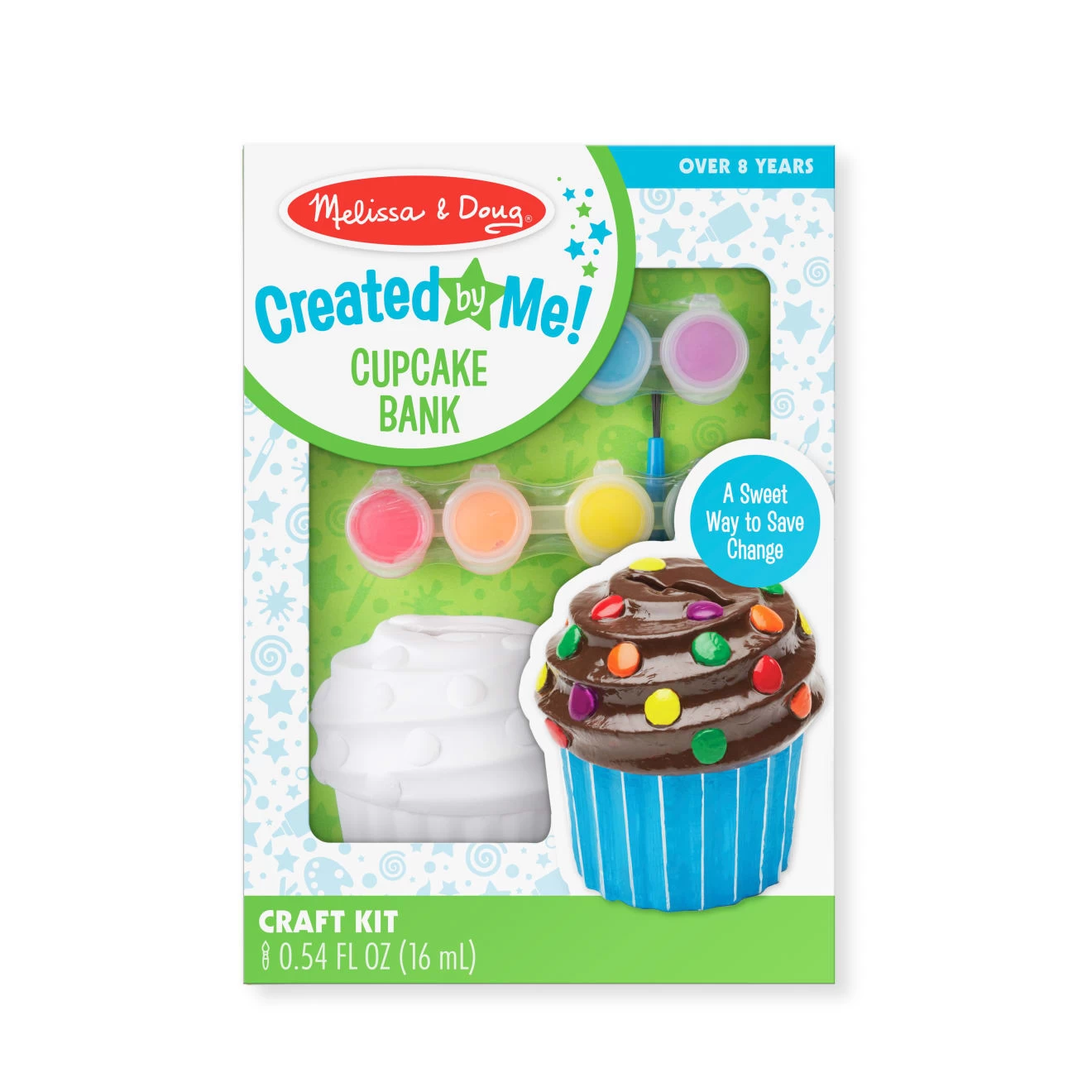 Melissa & Doug Created By Me! Cupcake Bank Craft Kit