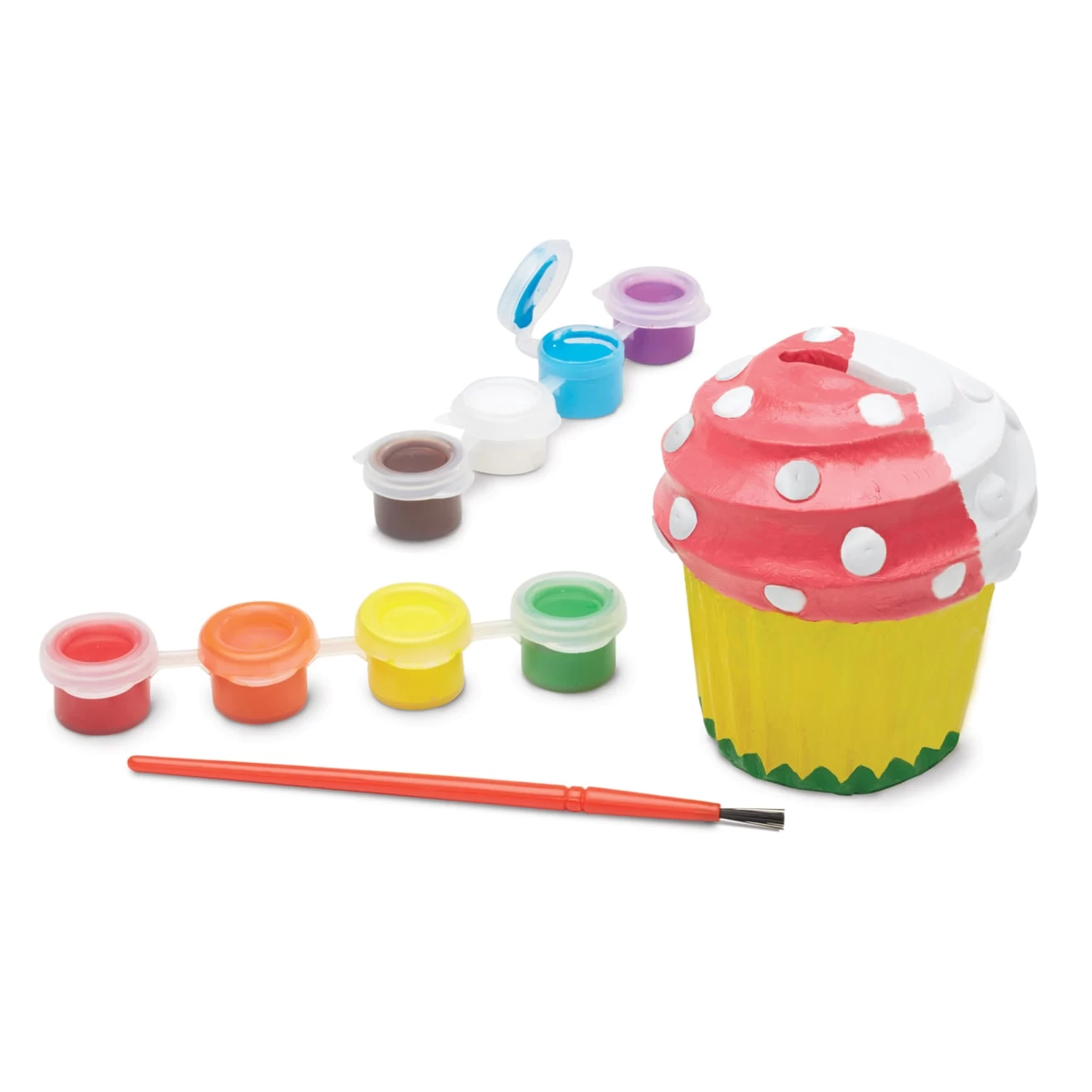 Melissa & Doug Created By Me! Cupcake Bank Craft Kit - Image 3