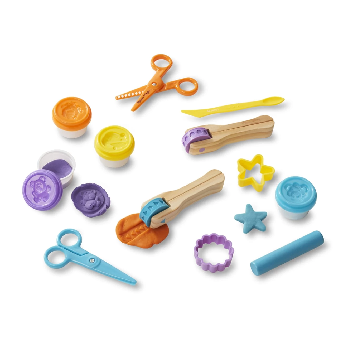 Melissa & Doug Created By Me! Cut, Sculpt & Roll Modeling Dough Kit - Image 4