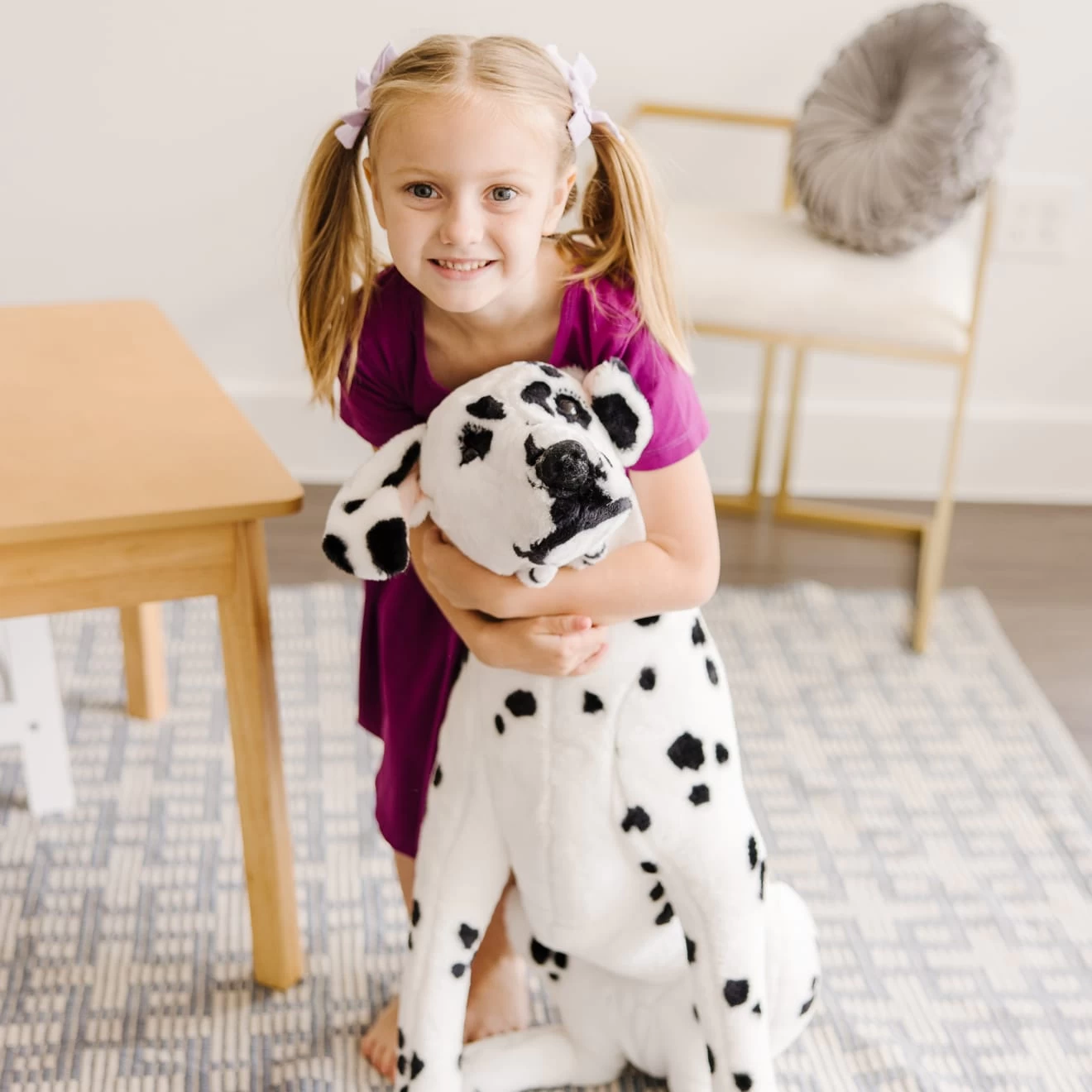 Melissa & Doug Dalmatian Giant Stuffed Animal - Image 6