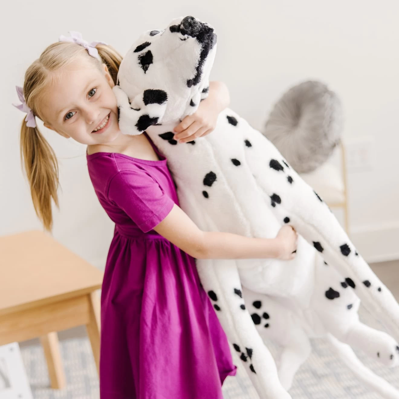 Melissa & Doug Dalmatian Giant Stuffed Animal - Image 5