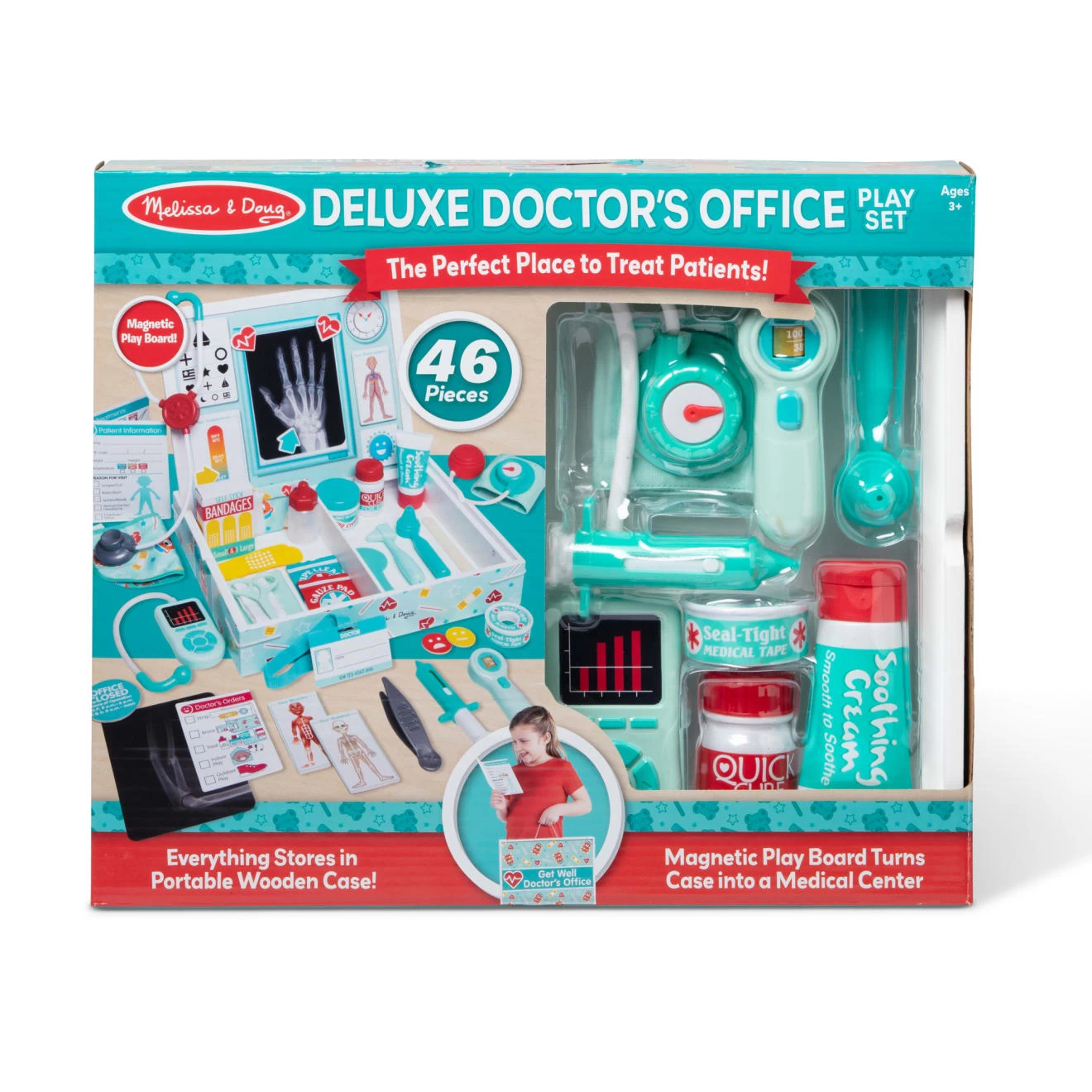 Melissa & Doug Deluxe Doctor's Office Play Set - Image 3