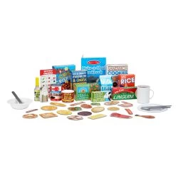 Melissa & Doug Deluxe Kitchen Collection Cooking & Play Food Set