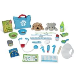 Melissa & Doug Deluxe Pet Care Play Set