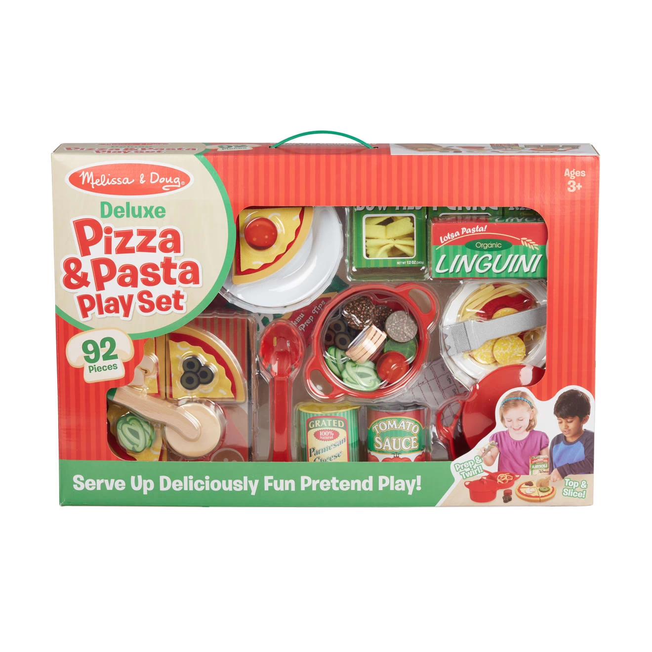 Melissa & Doug Deluxe Pizza & Pasta Play Set - Image 3