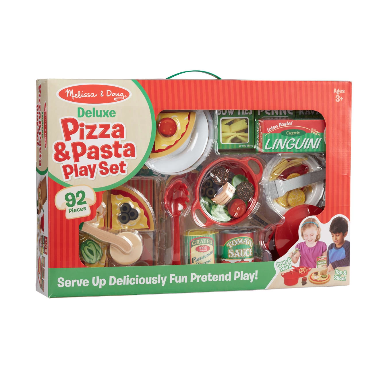 Melissa & Doug Deluxe Pizza & Pasta Play Set - Image 9