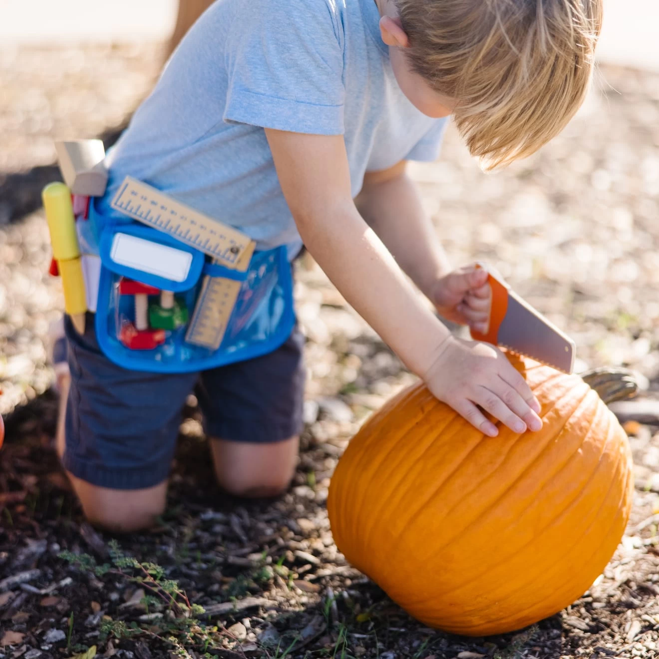 Melissa & Doug Deluxe Wooden Tool Belt Set - Image 5