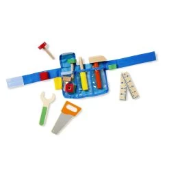Melissa & Doug Deluxe Wooden Tool Belt Set