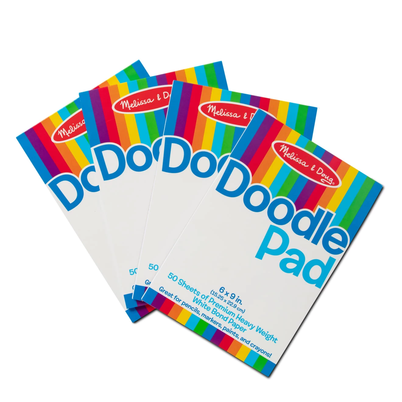 Melissa & Doug Doodle Paper Pad Bundle (4 Pack) - Image 4