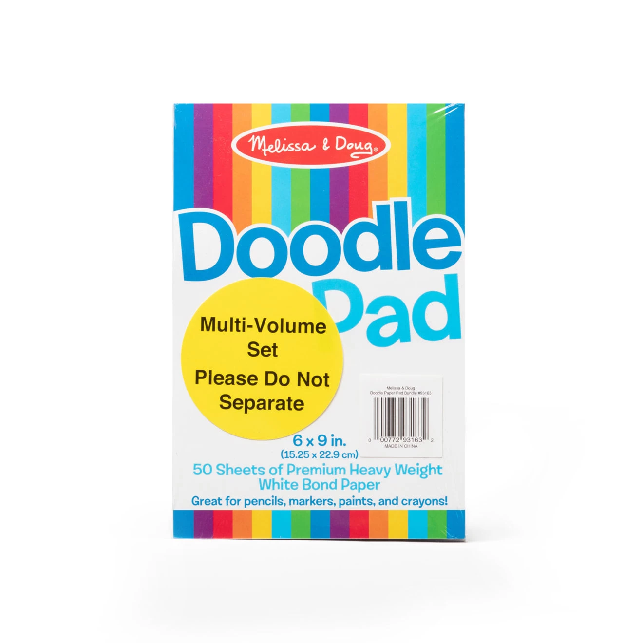 Melissa & Doug Doodle Paper Pad Bundle (4 Pack) - Image 3