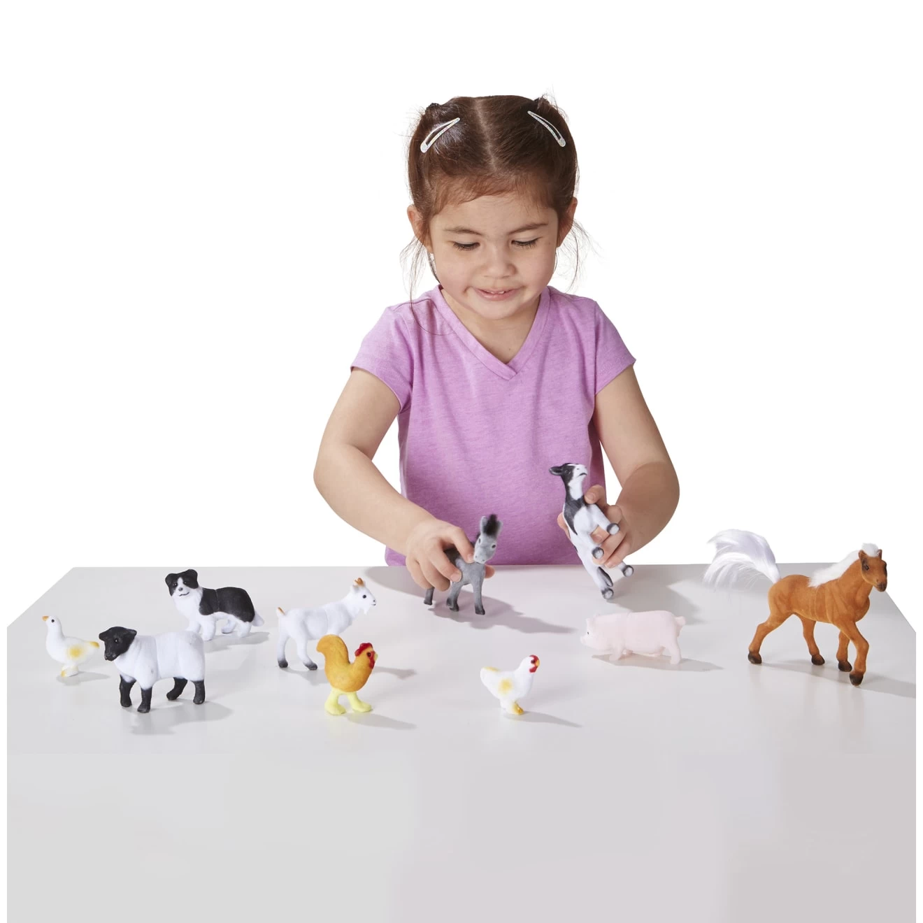 Melissa & Doug Farm Friends - 10 Collectible Farm Animals - Image 8