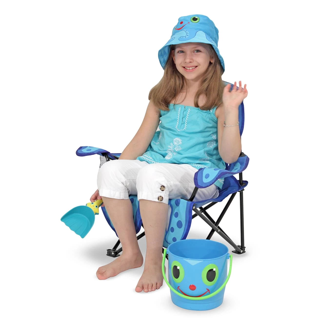 Melissa & Doug Flex Octopus Child's Outdoor Chair - Image 8