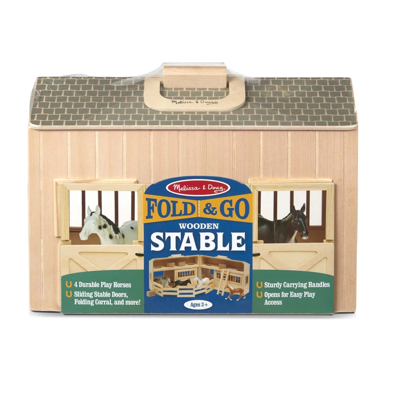 Melissa & Doug Fold & Go Stable - Image 3