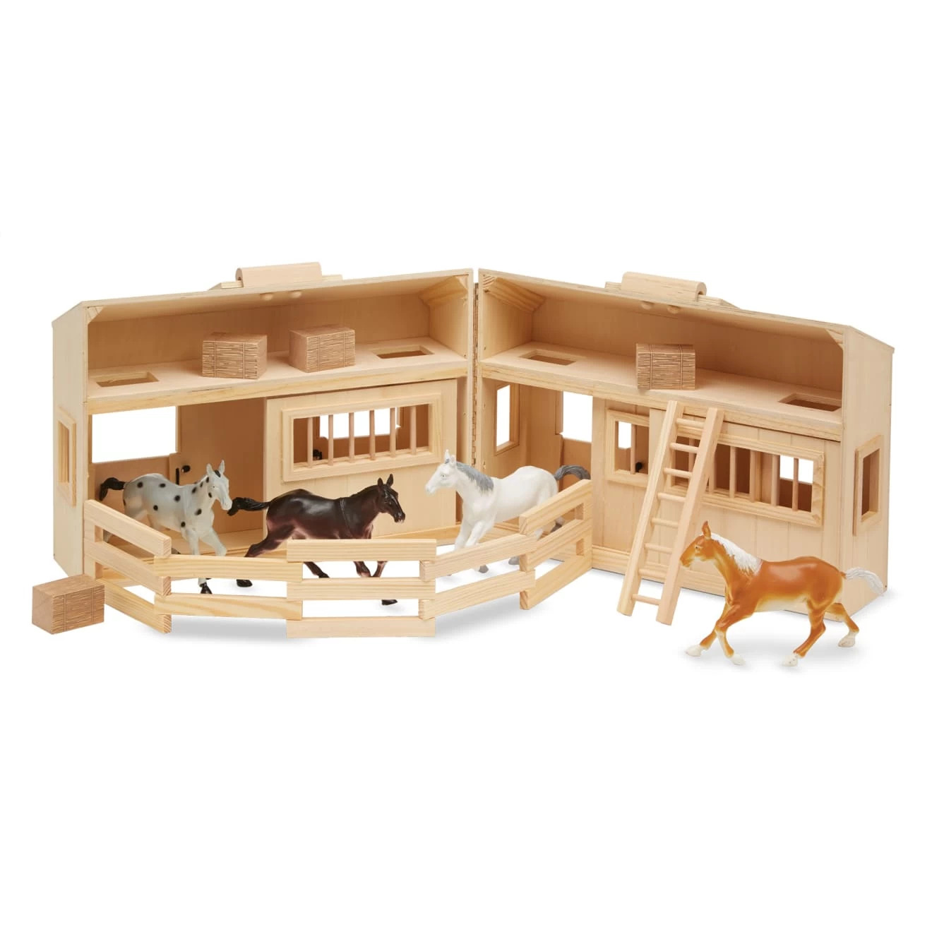 Melissa & Doug Fold & Go Stable - Image 4