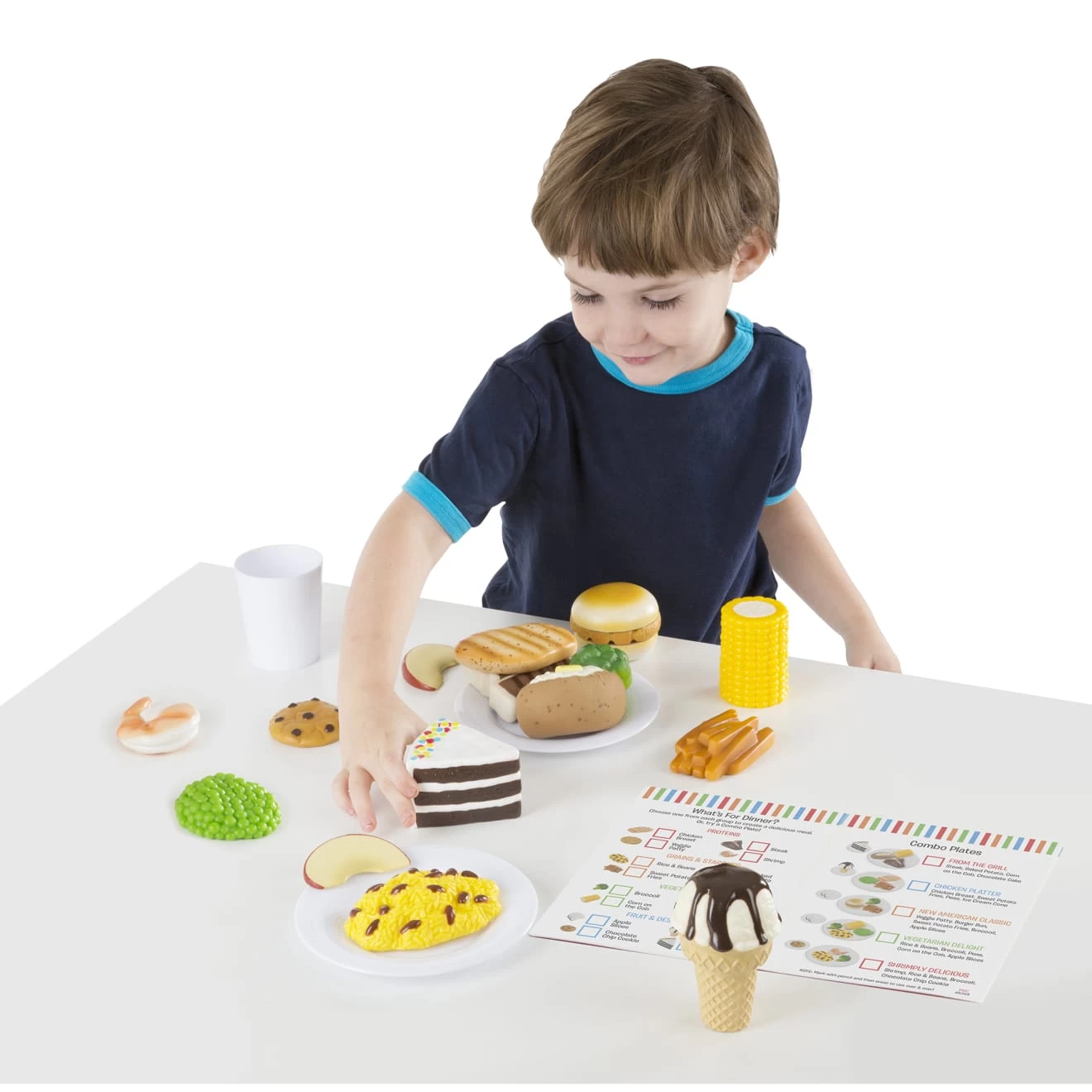 Melissa & Doug Combine And Dine Dinners - 18-piece Set - Image 8