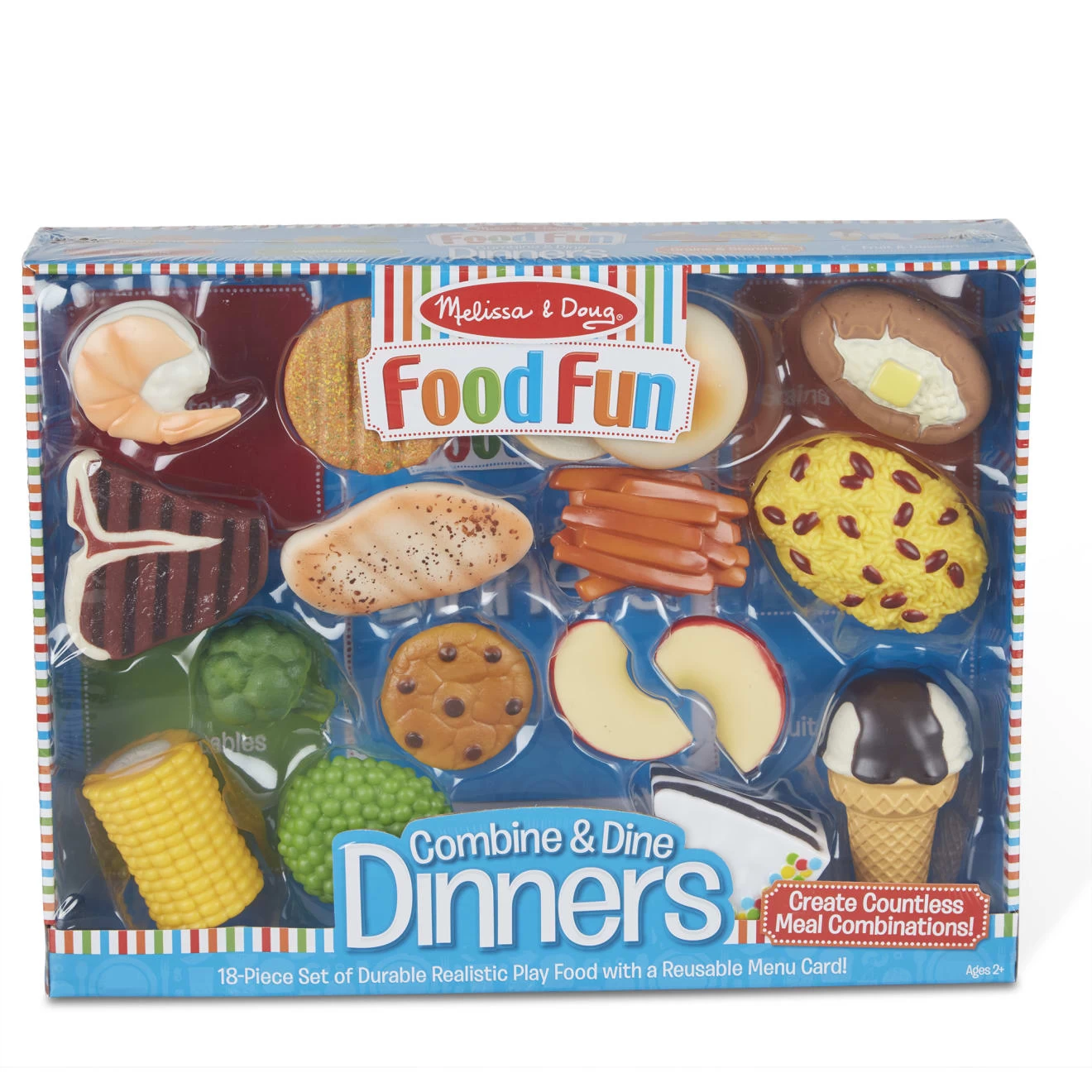 Melissa & Doug Combine And Dine Dinners - 18-piece Set - Image 3