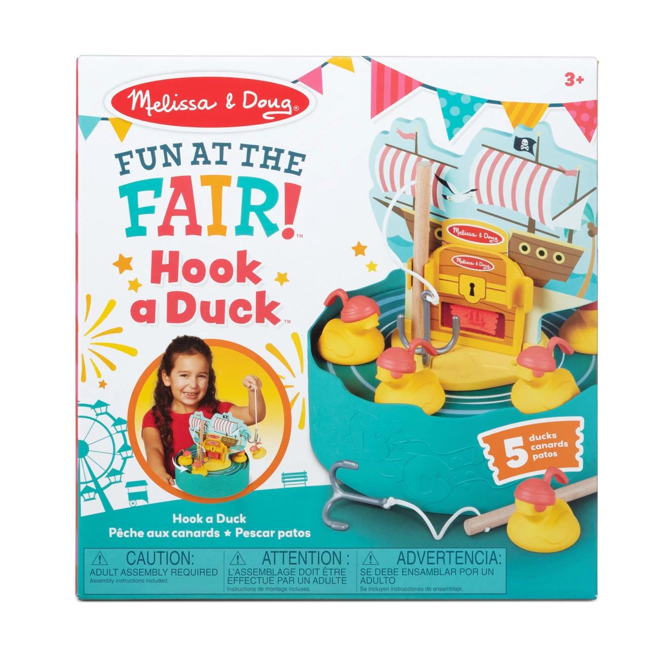 Melissa & Doug Fun At The Fair! Hook A Duck - Image 3