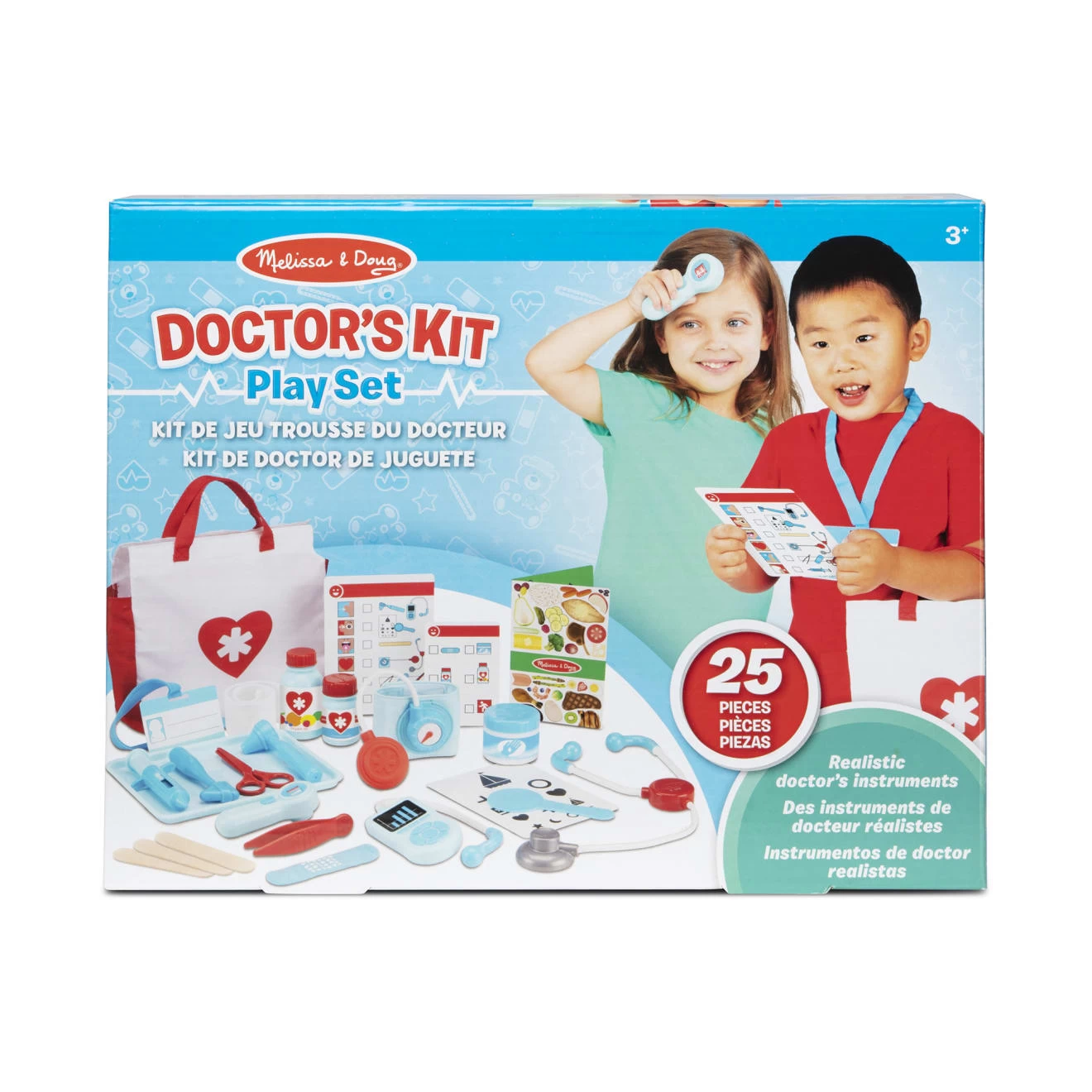 Melissa & Doug Get Well Doctor's Kit Play Set - Image 3