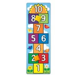 Melissa & Doug Hop & Count Hopscotch Rug